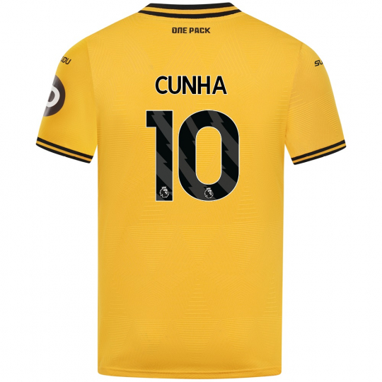 Wolves Kits Shop | Official 10 CUNHA Wolverhampton Wanderers Apparel