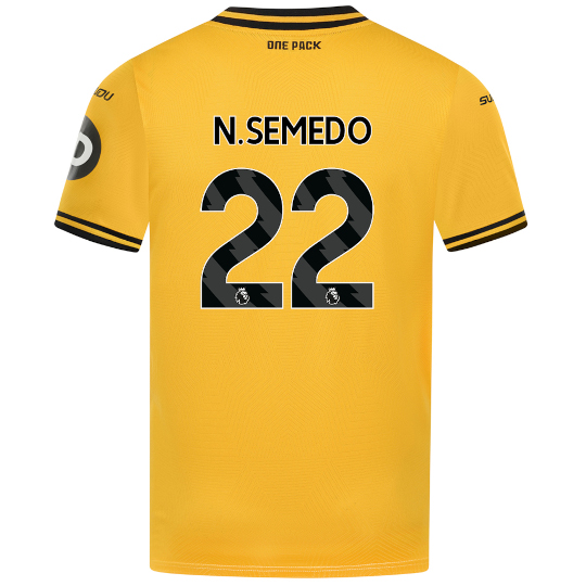 Wolves Kits Shop | Official 22 N. SEMEDO Wolverhampton Wanderers Apparel