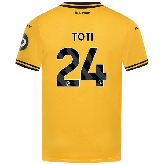 Wolves Kits Shop | Official 24 TOTI Wolverhampton Wanderers Apparel