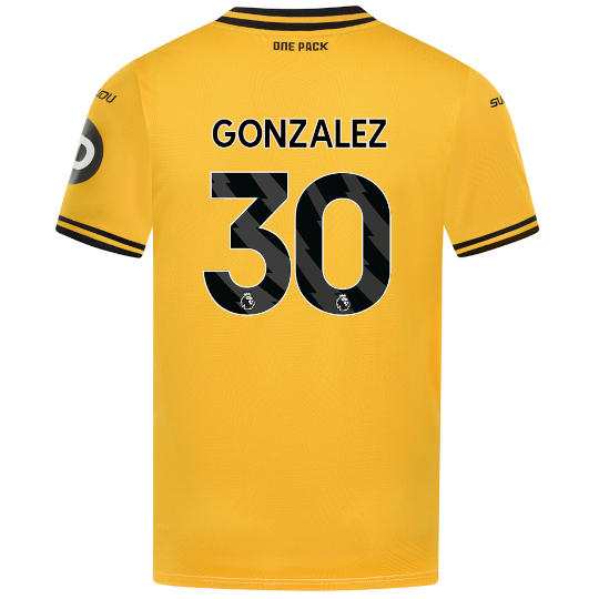 Wolves Kits Shop | Official 30 GONZALEZ Wolverhampton Wanderers Apparel